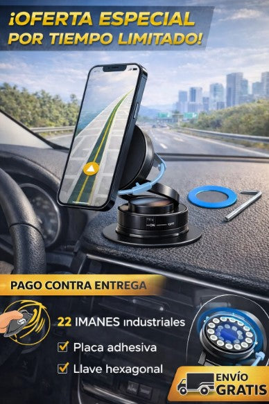 Soporte magnetico para celular - 360° MAGNEX 360™